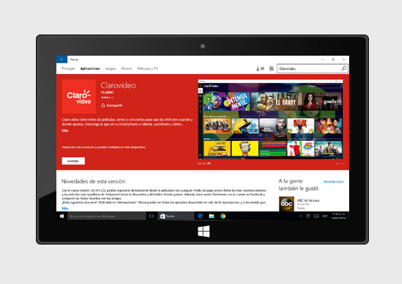 Ingresa a la tienda de Windows