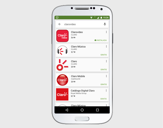 Ingresa al Play Store de Google
